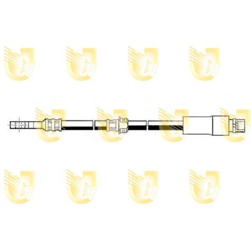 Bremsschlauch Unigom 378131 für Opel Vorne