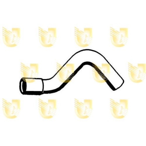 Schlauch W&auml;rmetauscher (heizung) Unigom O8302 f&uuml;r Opel Eingang