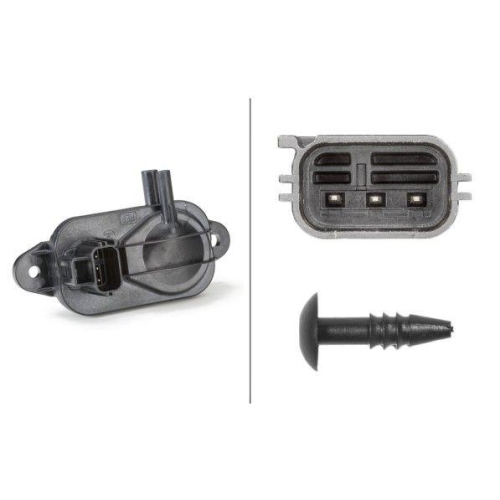Sensor Abgasdruck Hella 6PP 009 409-271 für Ford Jaguar Mazda Volvo Land Rover