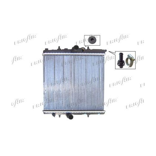 K&uuml;hler Motork&uuml;hlung Frigair 0108.3034 f&uuml;r Citro&euml;n/peugeot