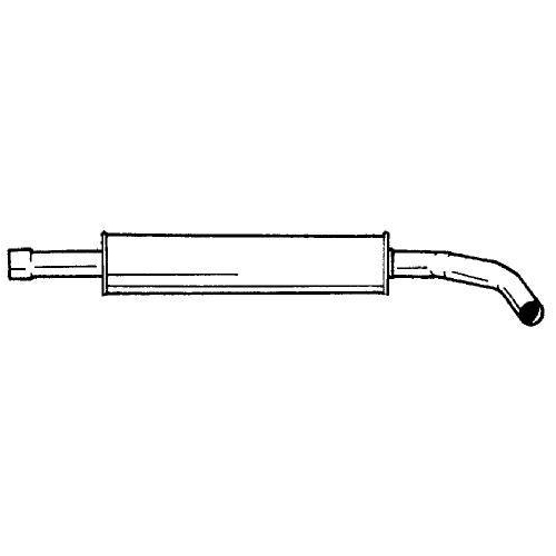 Mittelschalld&auml;mpfer Sigam 60460 f&uuml;r Seat VW