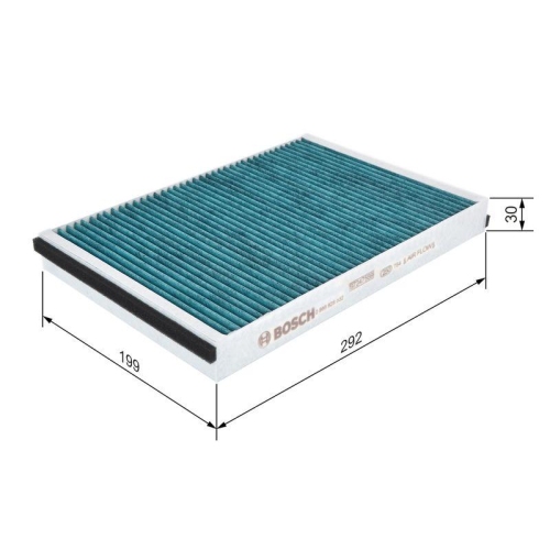 Filter Innenraumluft Bosch 0986628532 Filter+ f&uuml;r Gmc Opel Vauxhall Chevrolet