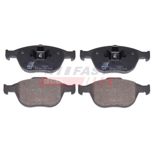 Bremsbelagsatz Scheibenbremse Fast FT29546 f&uuml;r Fiat Ford Mazda Nissan Renault