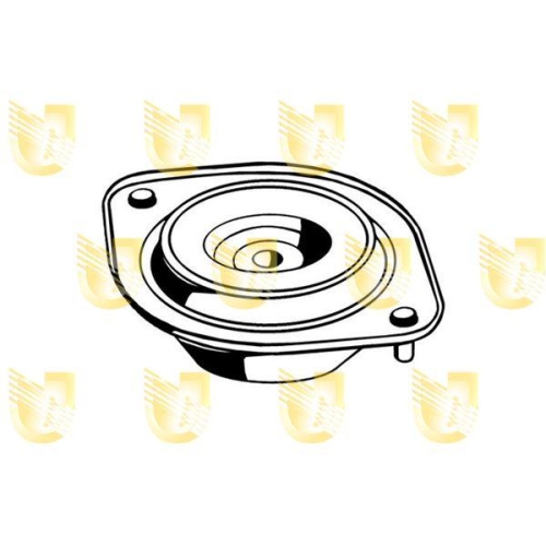 Federbeinst&uuml;tzlager Unigom 391103 f&uuml;r VW Vorderachse Links Vorderachse Rechts