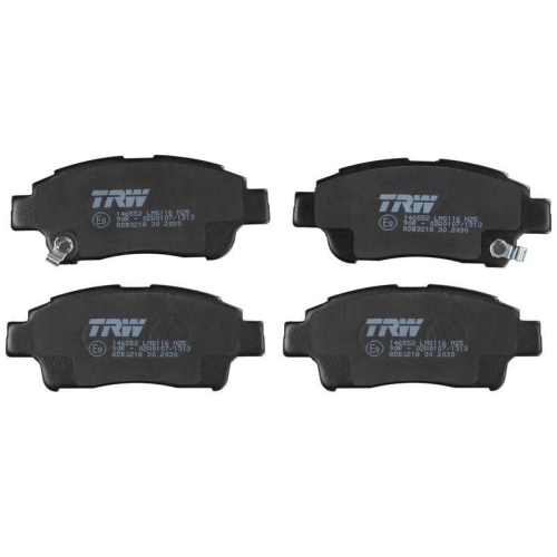 Brake Pad Set Disc Brake Trw GDB3218 Cotec for Toyota Front Axle