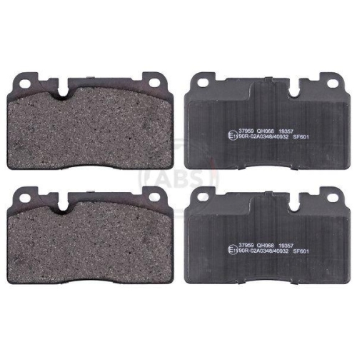 Bremsbelagsatz Scheibenbremse A.b.s. 37959 f&uuml;r Audi Porsche Vag Vorderachse