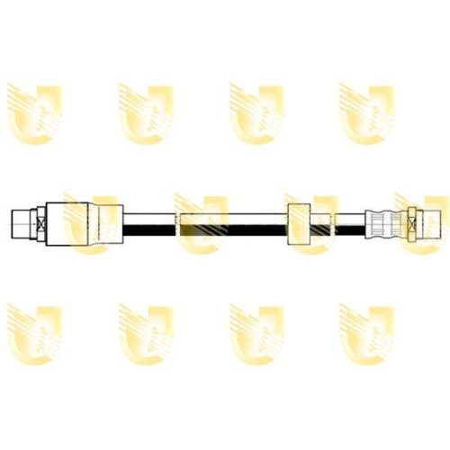 Bremsschlauch Unigom 378163 f&uuml;r Audi Vorne