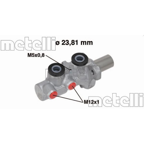 Hauptbremszylinder Metelli 05-0746 für Mini
