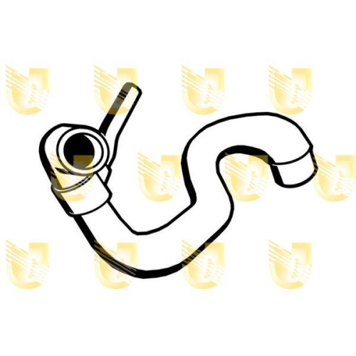 K&uuml;hlerschlauch Unigom O8402 f&uuml;r Opel F&uuml;r Fahrzeuge Ohne Klimaanlage