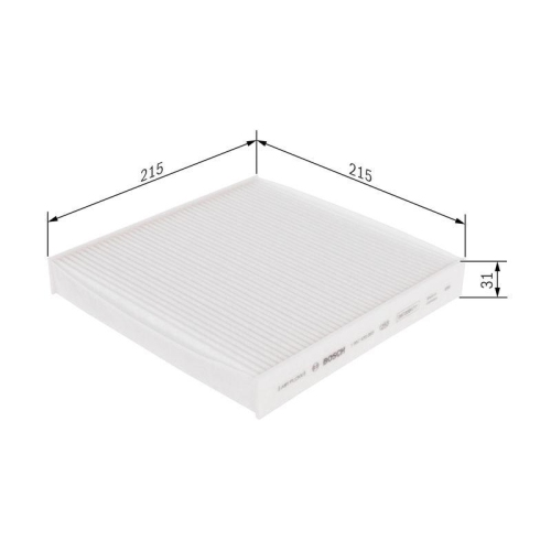 Filter Innenraumluft Bosch 1987435069 f&uuml;r Iveco