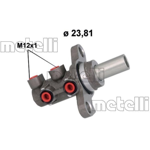 Hauptbremszylinder Metelli 05-1184 f&uuml;r Opel Vauxhall Chevrolet