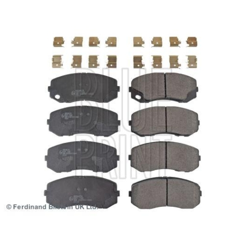 Bremsbelagsatz Scheibenbremse Blue Print ADC44274 f&uuml;r Mitsubishi Hinterachse