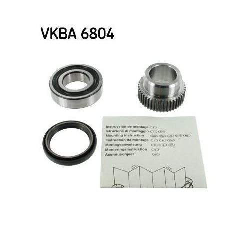 Radlagersatz Skf VKBA 6804 f&uuml;r Mitsubishi Suzuki Hinterachse