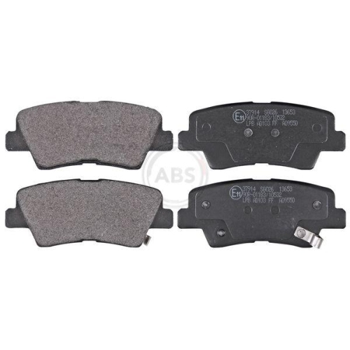 Brake Pad Set Disc Brake A.b.s. 37914 for Ssangyong Hyundai Kia Kg Mobility