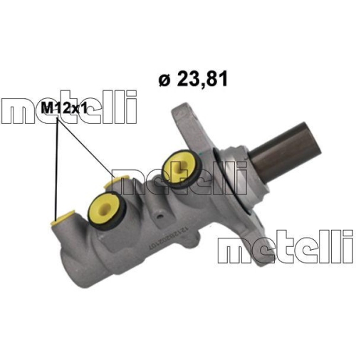 Hauptbremszylinder Metelli 05-1212 f&uuml;r Audi Seat Skoda VW