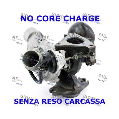 Lader Aufladung Sidat 49.531R für Alfa Romeo Fiat Lancia