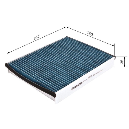 Filter Innenraumluft Bosch 0986628538 Filter+ f&uuml;r Ford Volvo