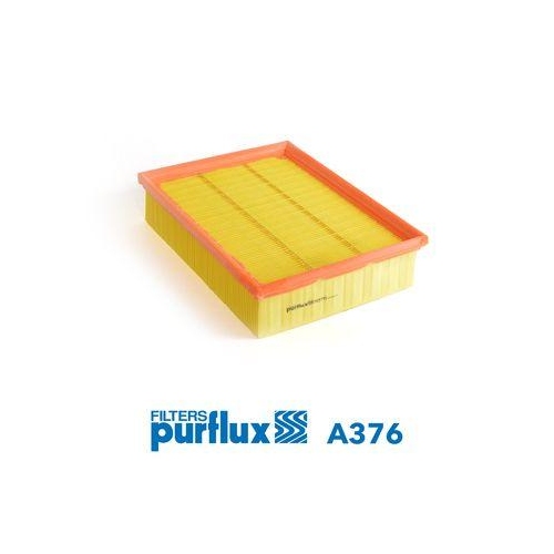 Luftfilter Purflux A376 f&uuml;r Opel Peugeot Vauxhall Rover/austin AC General Motors