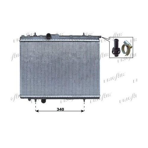 K&uuml;hler Motork&uuml;hlung Frigair 0108.3069 f&uuml;r Citro&euml;n/peugeot