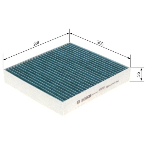 Filter Innenraumluft Bosch 0986628540 Filter+ f&uuml;r Lada Renault Dacia