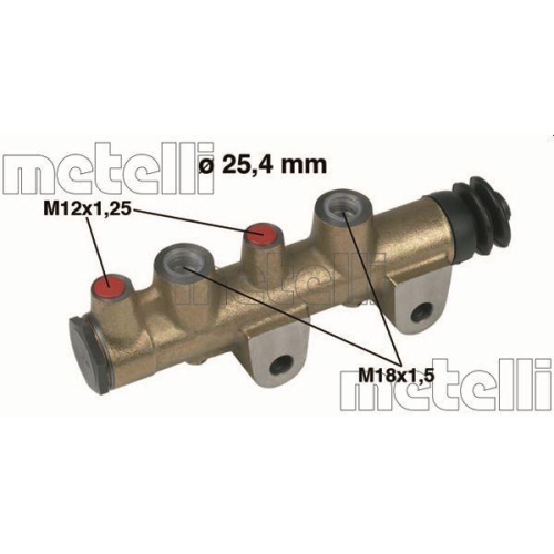 Hauptbremszylinder Metelli 05-0106 f&uuml;r Iveco