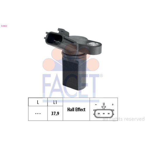 Impulsgeber Kurbelwelle Facet 9.0453 Made In Italy - Oe Equivalent f&uuml;r Nissan