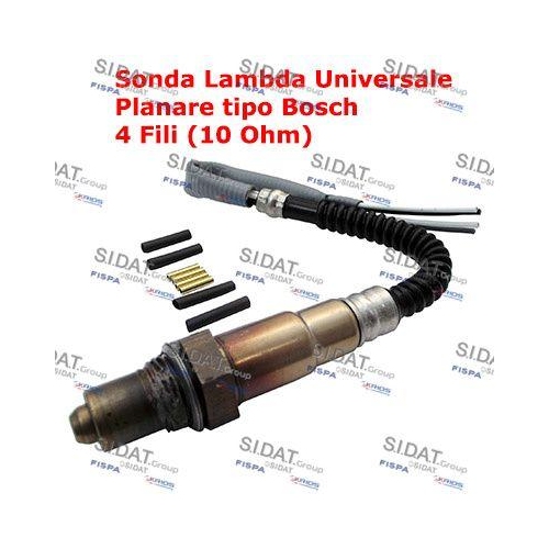 Lambdasonde Sidat 90074 f&uuml;r Alfa Romeo Audi Bmw Chrysler Citro&euml;n Dodge Fiat Ford