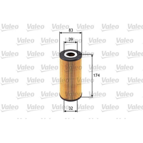 Ölfilter Valeo 586522 für Ford Mercedes Benz Mercedes Benz Mercedes Benz AC