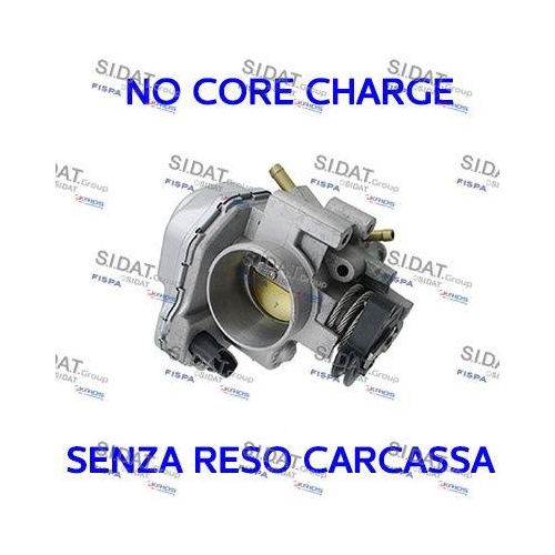 Drosselklappenstutzen Sidat 88.036R f&uuml;r Audi Seat Skoda VW Vag