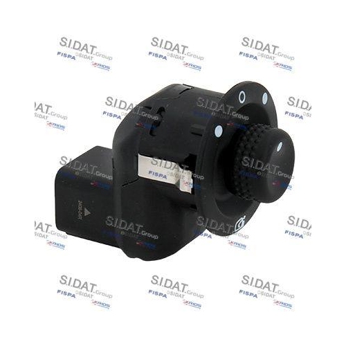 Schalter Außenspiegelverstellung Sidat 640113A2 für Renault Dacia Vorne Links