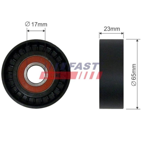 Spannrolle Keilrippenriemen Fast FT44545 f&uuml;r Fiat Iveco Renault