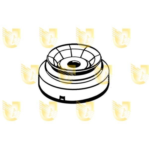 Federbeinstützlager Unigom 391132 für Audi VW Vorderachse Links