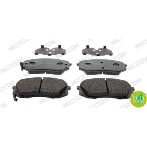 Bremsbelagsatz Scheibenbremse Ferodo FDB4194 Premier Eco Friction f&uuml;r Hyundai