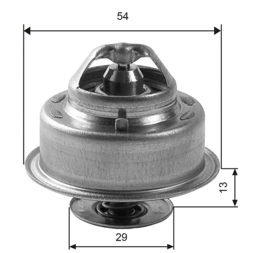 Thermostat K&uuml;hlmittel Gates TH14488G1 f&uuml;r Volvo Standard Automobile