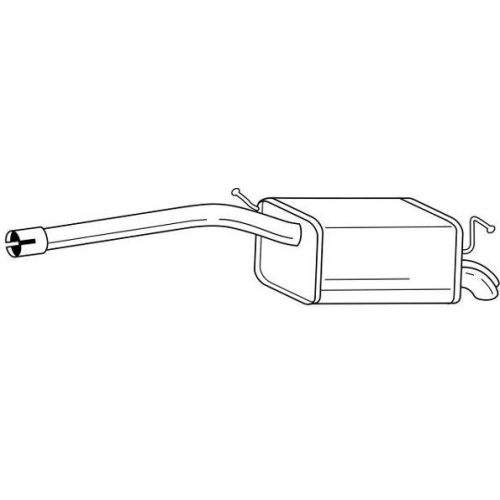 Endschalld&auml;mpfer Sigam 60662 f&uuml;r VW