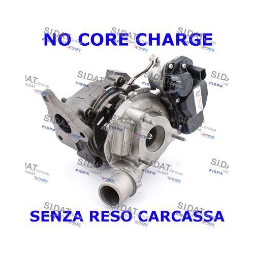 Lader Aufladung Sidat 49.255R für Toyota