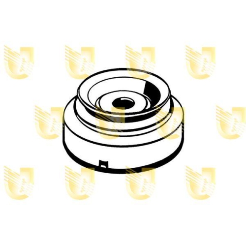 Federbeinst&uuml;tzlager Unigom 391143 f&uuml;r VW Vorderachse Links Vorderachse Rechts