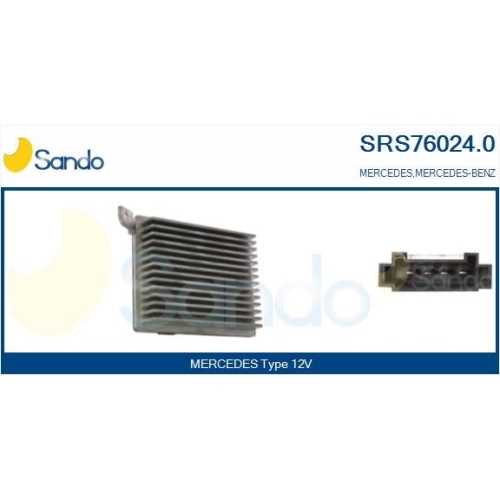 Widerstand Innenraumgebläse Sando SRS76024.0 für Mercedes Benz Mercedes Benz
