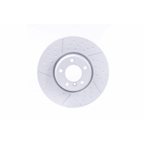 Brake Disc Hella 8DD 355 120-821 Pro High Carbon for Bmw Front Axle