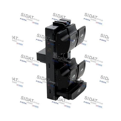 Schalter Fensterheber Sidat 5.145584A2 f&uuml;r Audi Seat Skoda VW Vag Vorne Links
