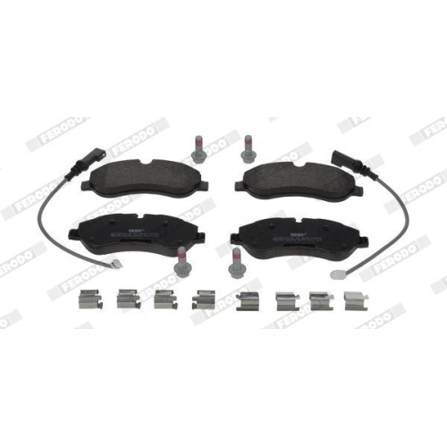 Bremsbelagsatz Scheibenbremse Ferodo FVR4909 Premier Eco Friction f&uuml;r Ford