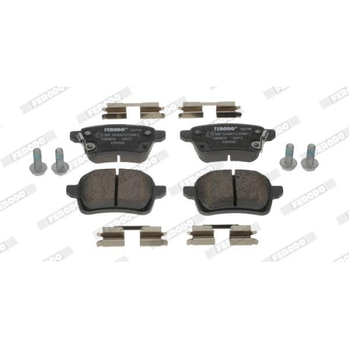 Bremsbelagsatz Scheibenbremse Ferodo FDB4879 Premier Eco Friction f&uuml;r Fiat Opel