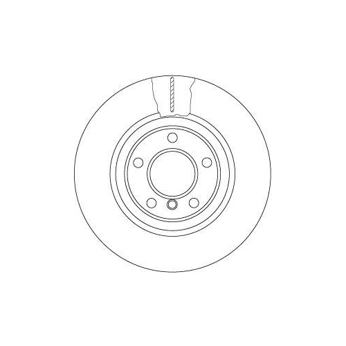 Bremsscheibe Trw DF6616S Trw Single f&uuml;r Bmw Vorderachse