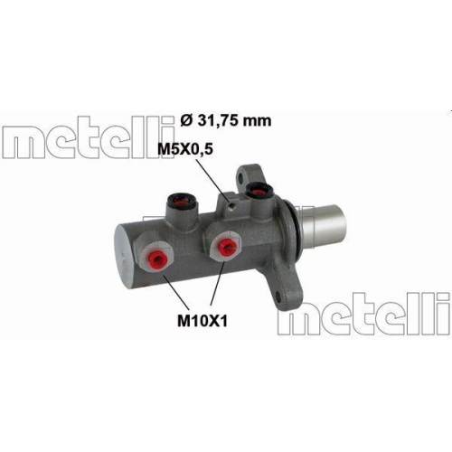 Hauptbremszylinder Metelli 05-0870 f&uuml;r Iveco