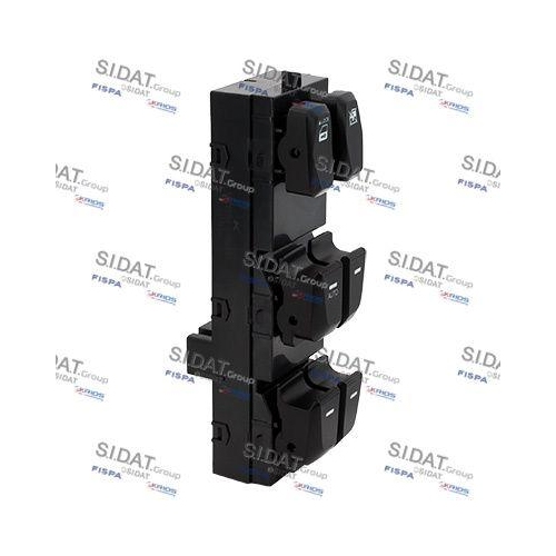 Schalter Fensterheber Sidat 5.145854A2 f&uuml;r Hyundai Kia Vorne Links