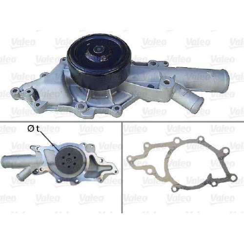 Wasserpumpe Motork&uuml;hlung Valeo 506831 f&uuml;r Mercedes Benz Mercedes Benz