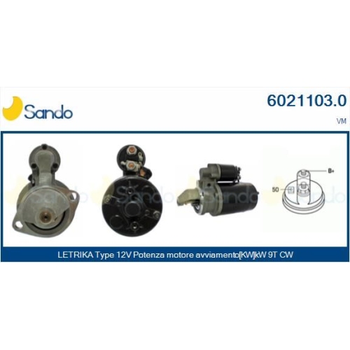Starter Sando 6021103.0 f&uuml;r VM