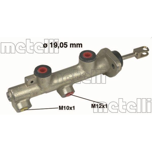 Brake Master Cylinder Metelli 05-0121 for Rover