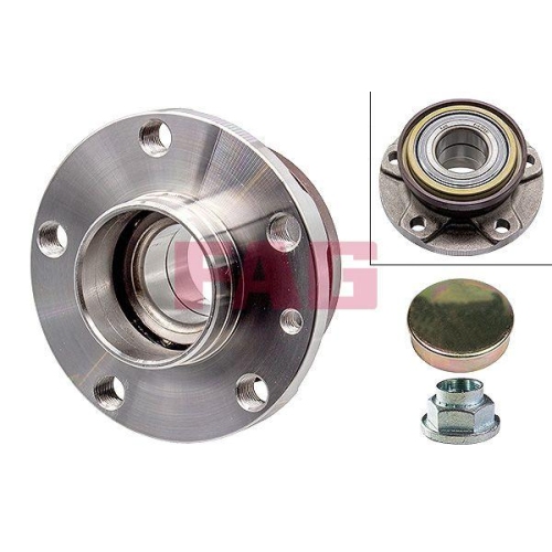 Radlagersatz Schaeffler Fag 713 6060 40 f&uuml;r Alfa Romeo Hinterachse