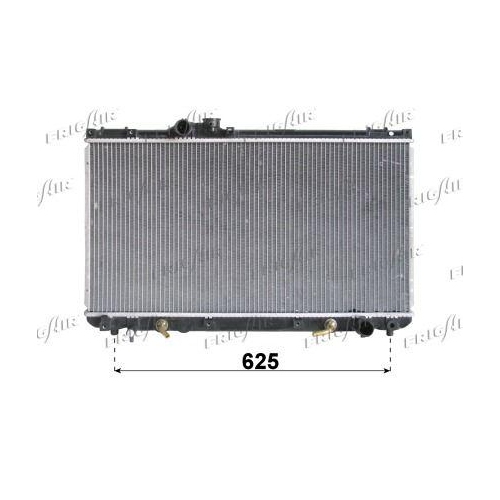 Kühler Motorkühlung Frigair 01153123 für Toyota